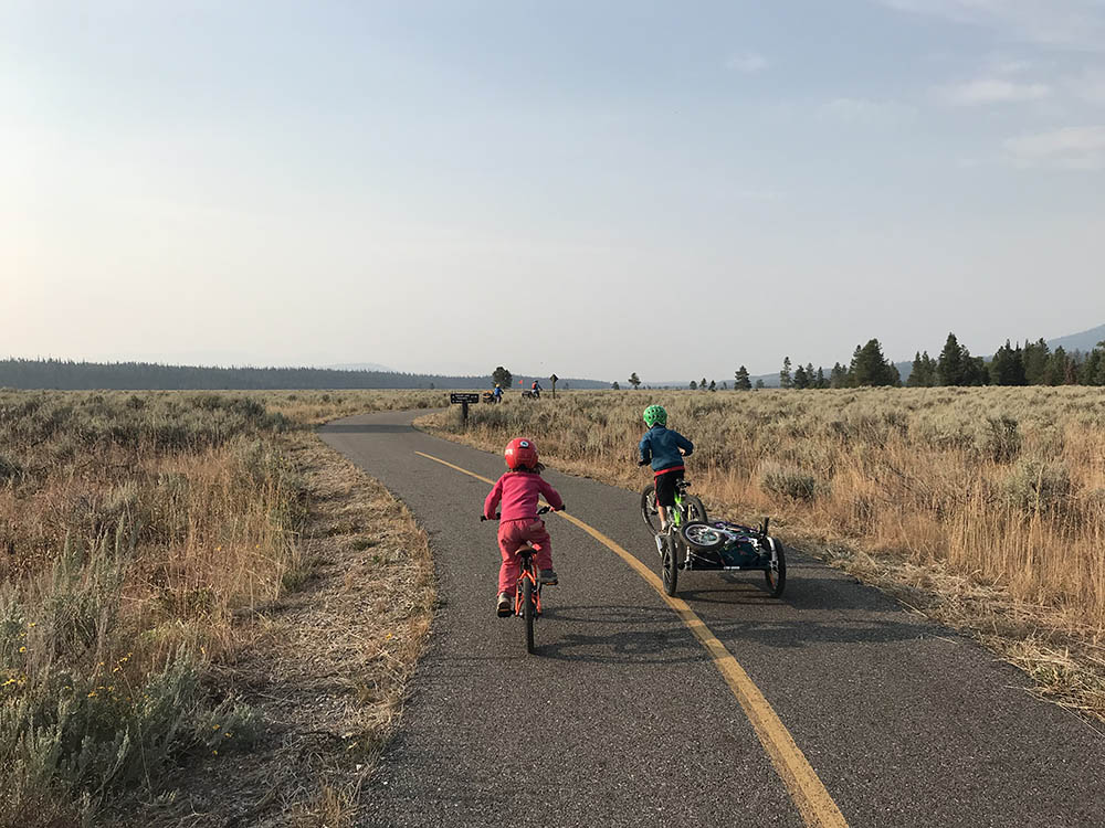 family-friendly camping Yellowstone and Grand Teton National Parks