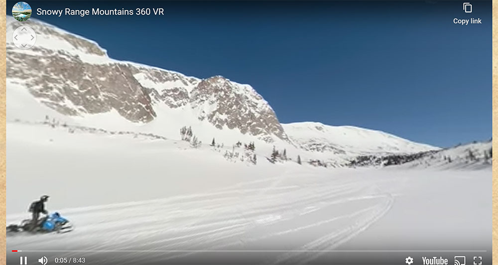 virtual wyoming tours - snowy range