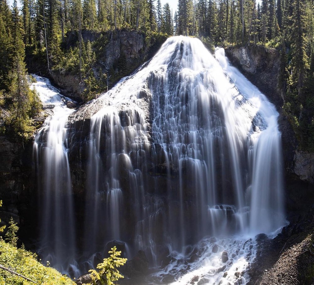 Water fall in Yellowstone National Park