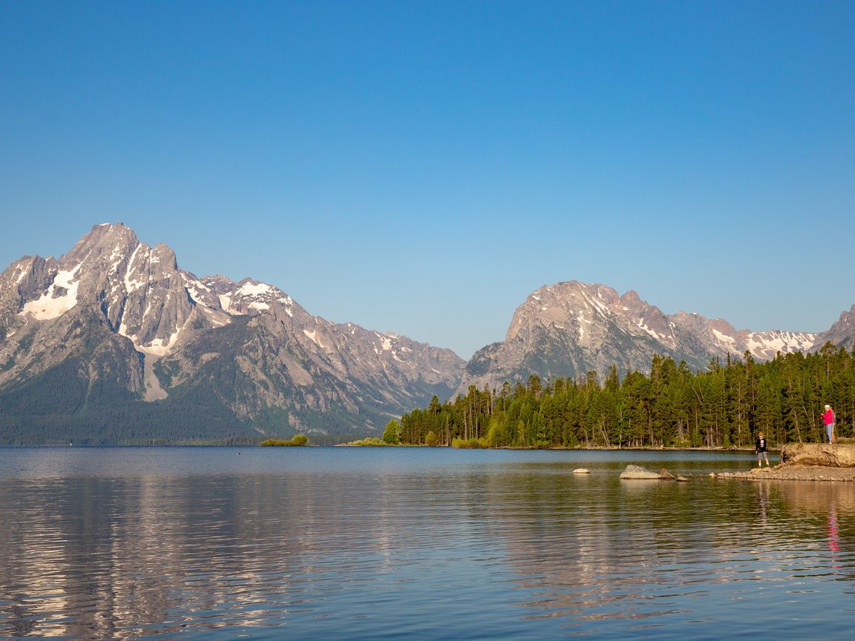 The Tetons Grand Teton Wyoming Grand Teton Mountain Range Engraved