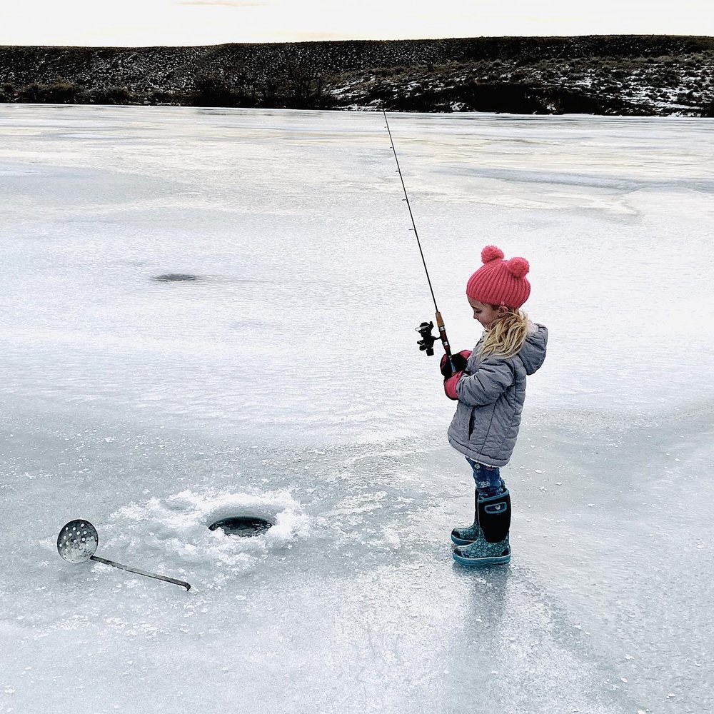 Ice Fishing in Wyoming
