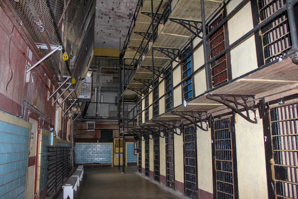 Interior of Wyoming Frontier Prison 
