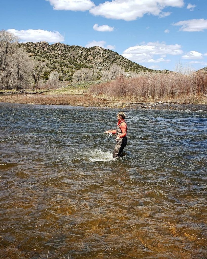 fly fishing in Wyoming