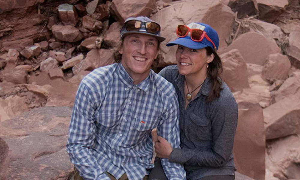 Elyse Guarino and Landon Blanchard with Wyoming River Cooperative