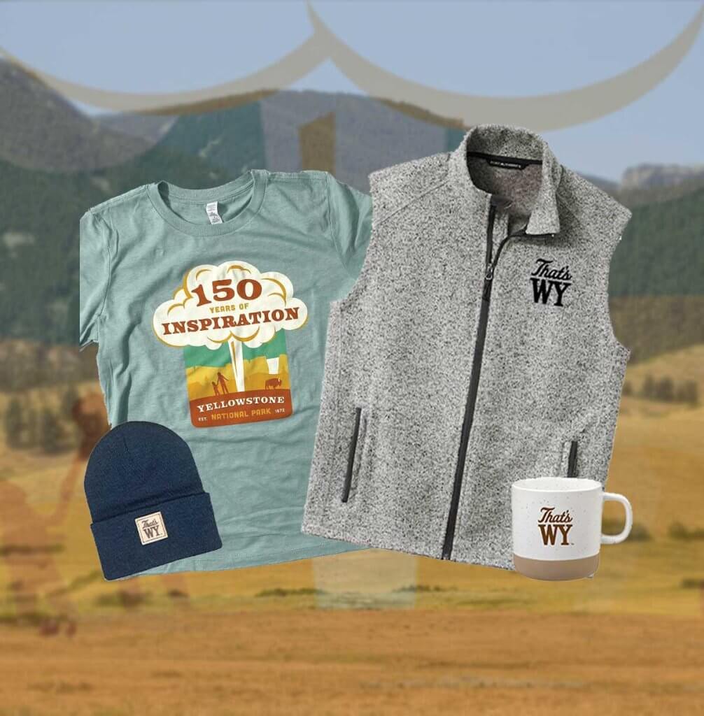 Take home a souvenir from our store for your next adventure in Wyoming