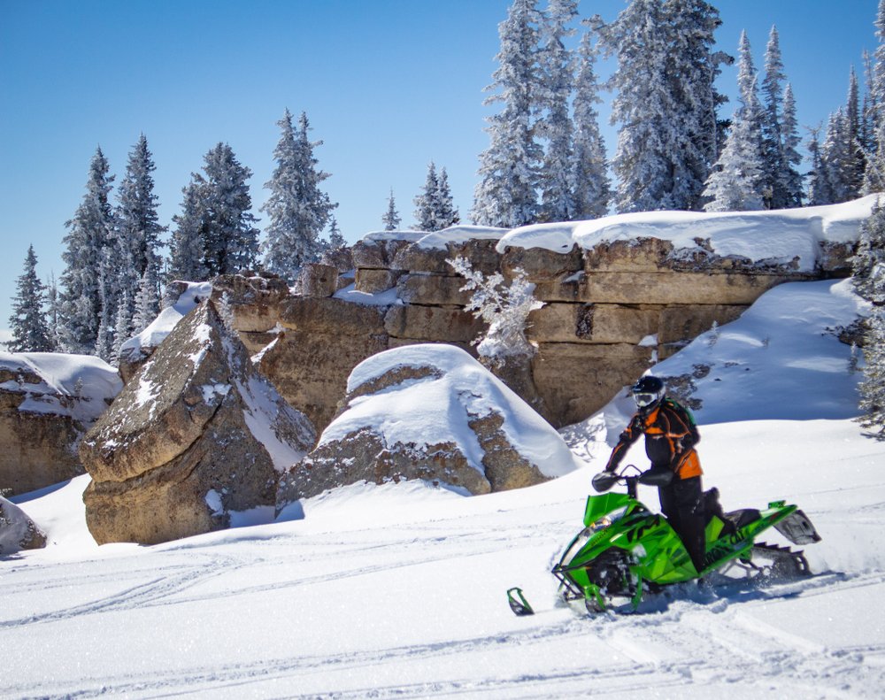 Wyoming Snowmobiling