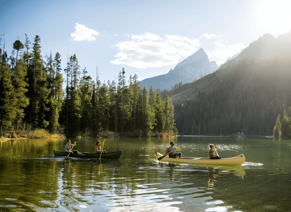 Kayaking in Jackson, Wyoming is the most beautiful and thrilling things to do with family and friends.