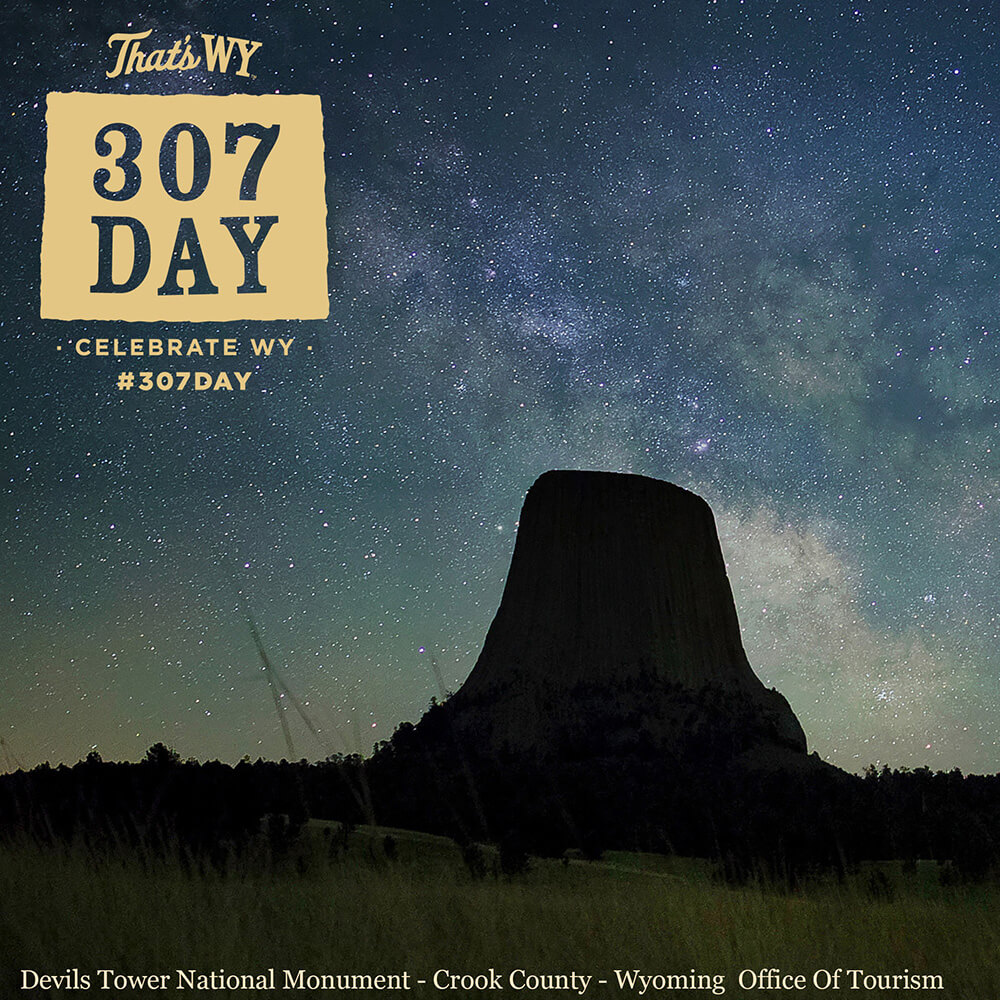 307 Day at Devils Tower Stargazing
